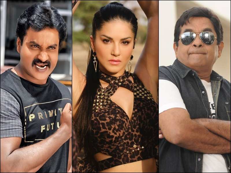 సునీల్, సన్నిలియోన్ మధ్యలో బ్రహ్మానందం