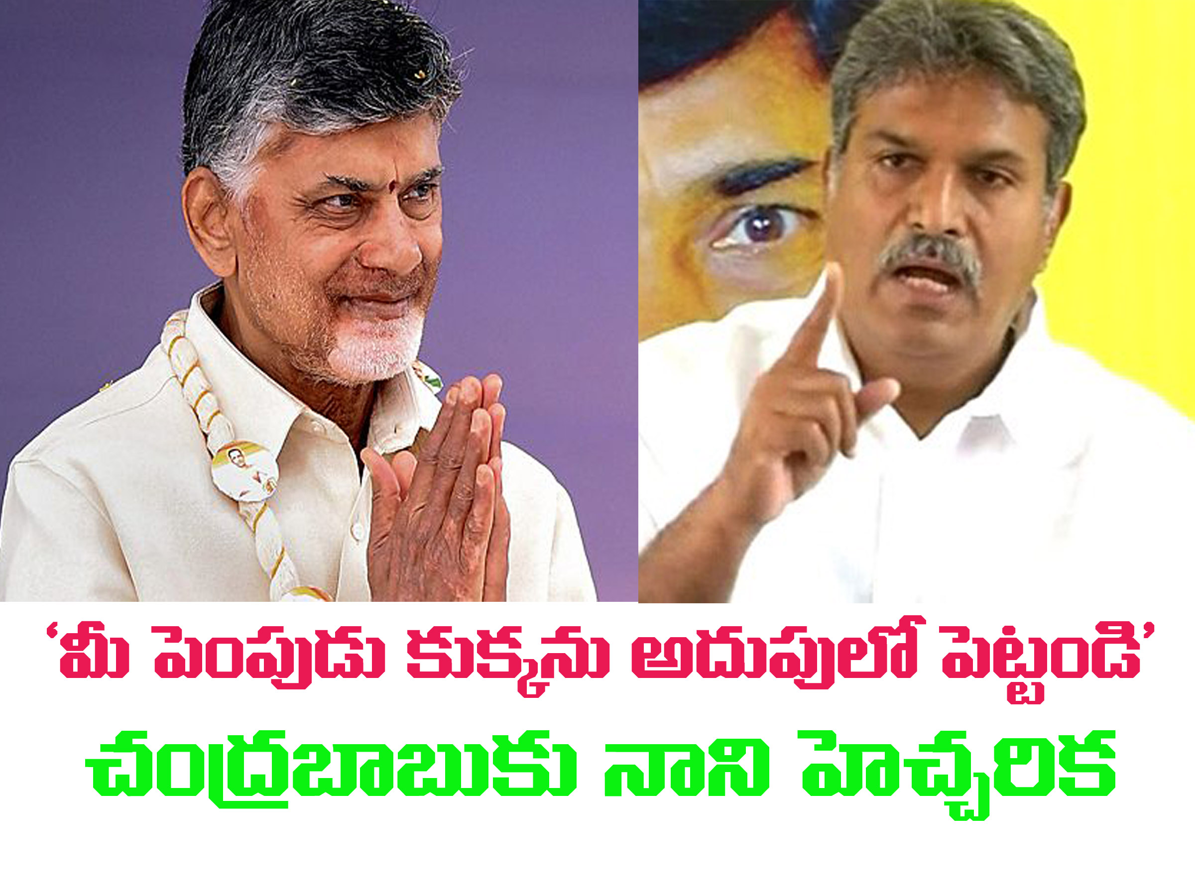“కాల్మనీ గాళ్ళకి , సెక్స్ రాకెట్ గాళ్ళకి , బ్రోకర్లకు అడ్డాగా తెలుగు దేశం ” కేశినేని నాని