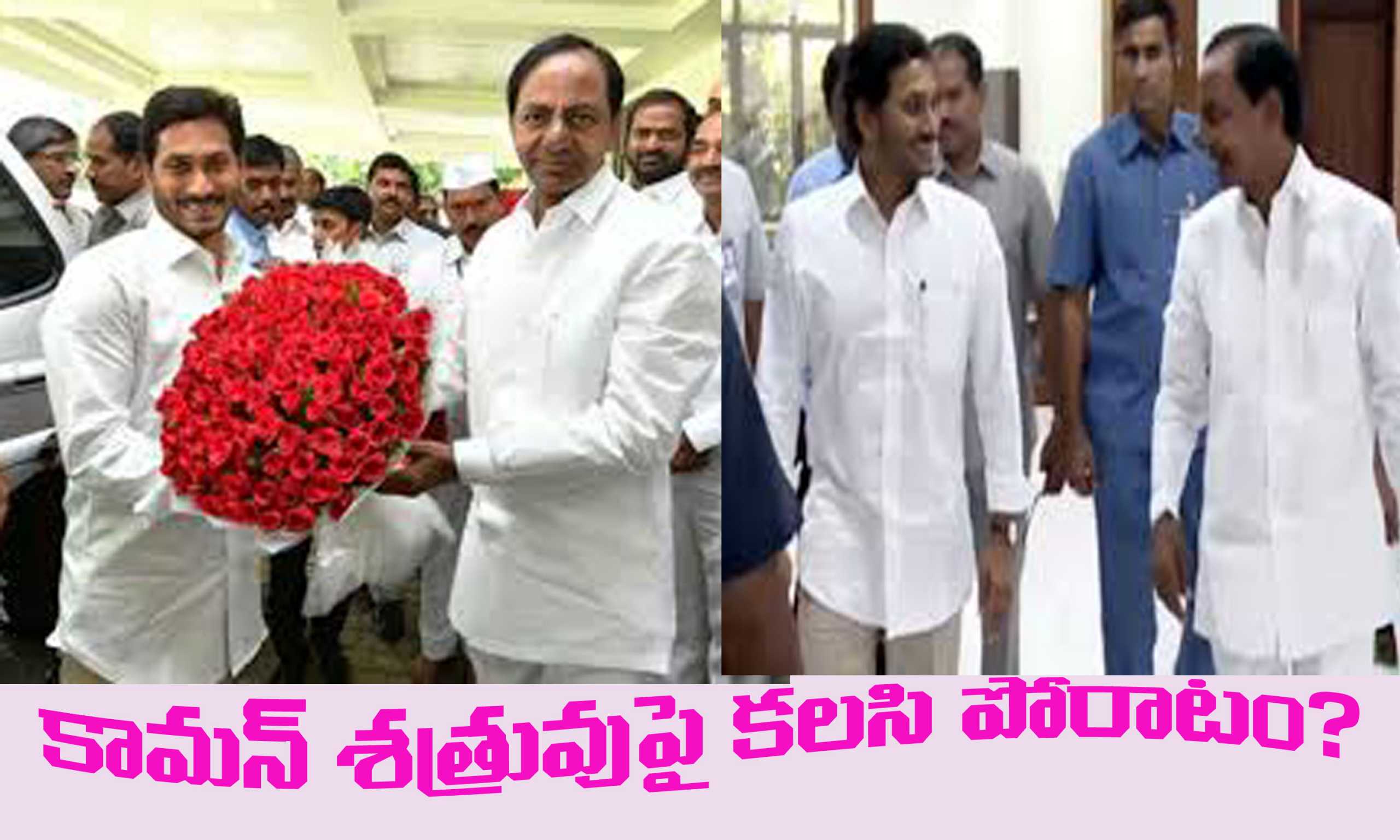 బీజేపీ , తెలుగు దేశం బలపడకుండా కేసీఆర్ , జగన్ వ్యూహం ?