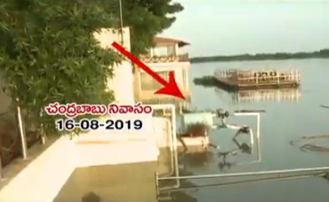 చంద్రబాబు ఇంట్లోకి నీళ్ళు వస్తున్నాయా ?