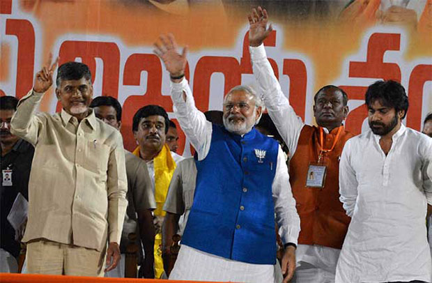 పొత్తు కోసం చంద్రబాబు పాట్లు