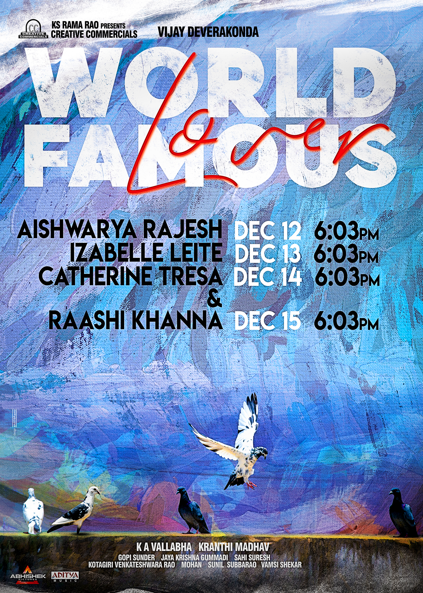 యూనిక్ ప్ర‌మోష‌న‌ల్ స్ట్రాట‌జీ ప్లాన్‌తో  `వ‌ర‌ల్డ్ ఫేమస్ ల‌వ‌ర్‌`