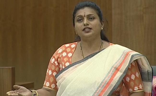 బలిసిన కోడి అంటూ లోకేష్ పై .. రోజా ఫైర్ ?