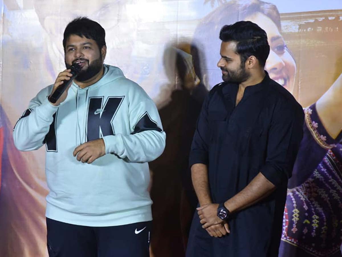 త‌మ‌న్‌, తేజ్‌లు సెంటిమెంట్‌ని బ్రేక్ చేశారా..?