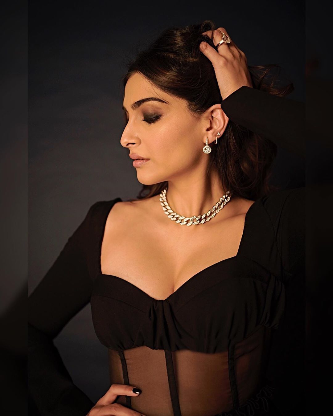 Stunning Sonam Kapoor in Black
