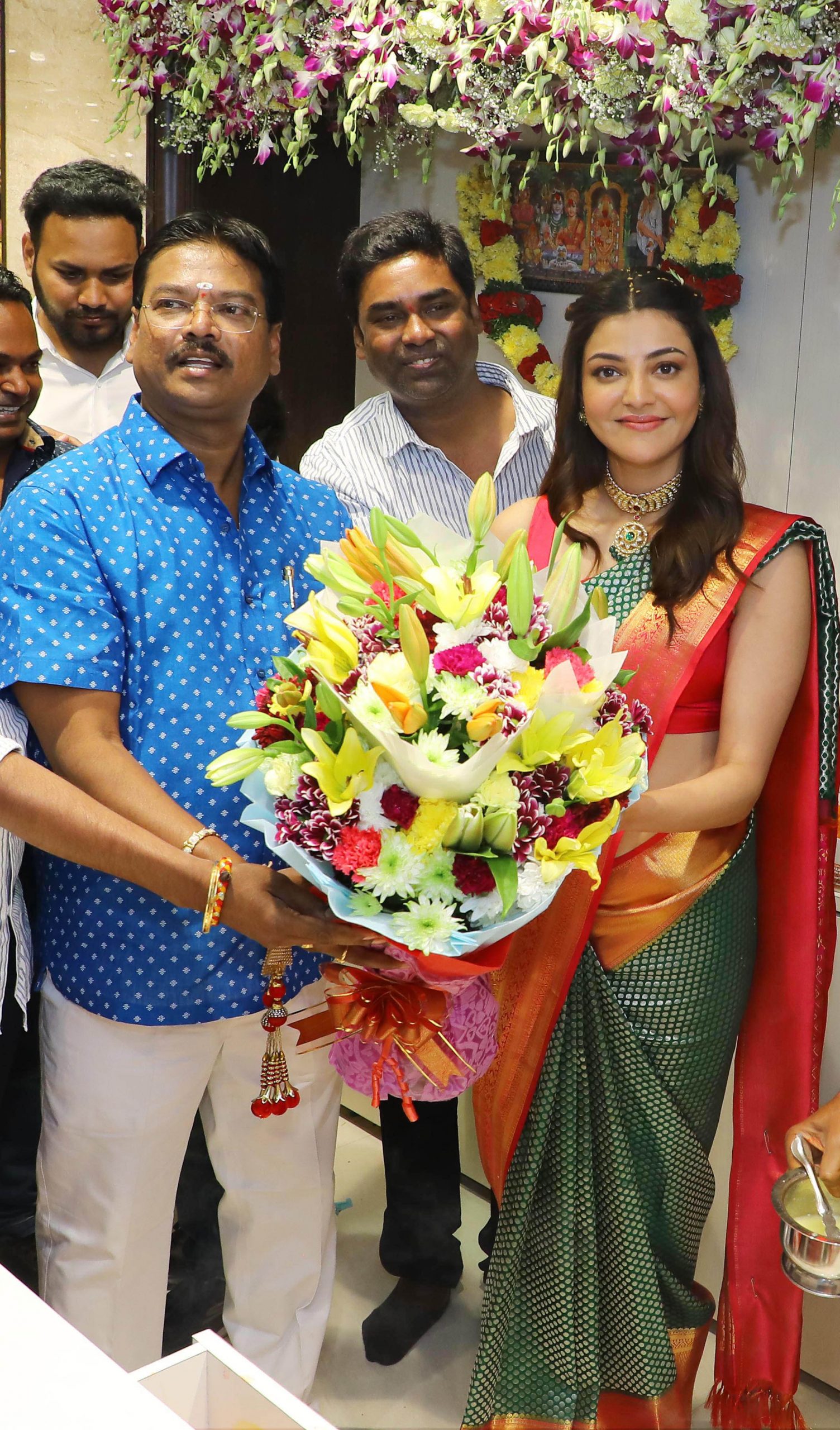 Kajal Inaugurates Maangalya Shopping Mall