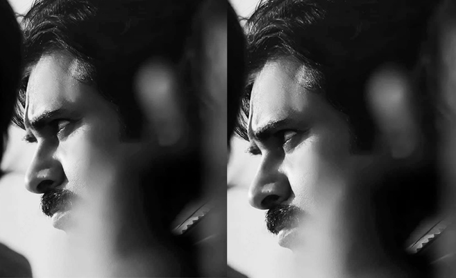 నిలువు బొట్టు… కోర మీసం.. ప‌వ‌న్ గెట‌ప్‌!