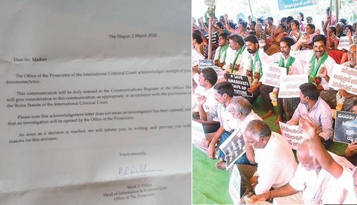 అమరావతి పోరు అంతర్జాతీయ స్థాయికి