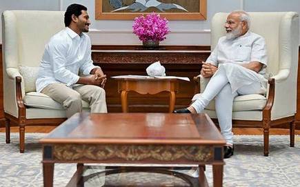 Jagan explains Corona initiatives to Modi