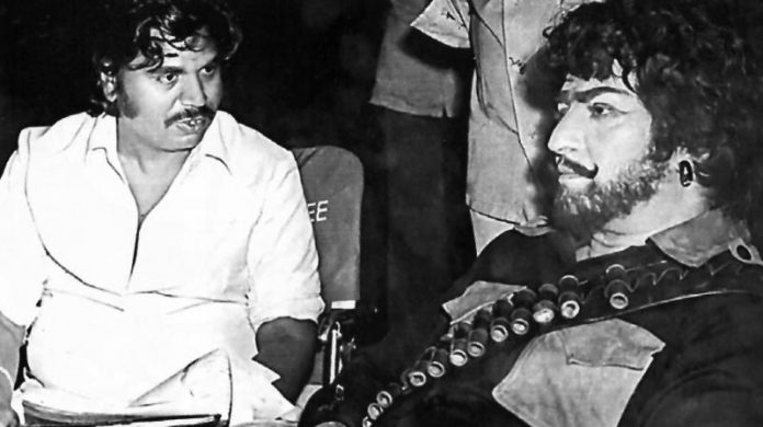 NTR in Bobbilipuli role with director Dasari Narayana Rao