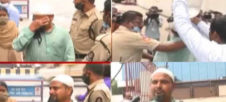 ప్ర‌గ‌తి భ‌వ‌న్ ముందు ఆత్మ‌హ‌త్యాయ‌త్నం