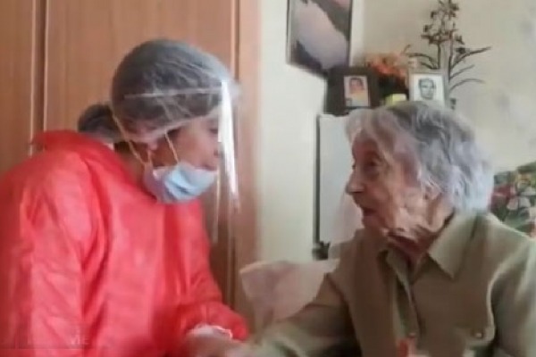 స్పానిష్ ప్లూని..క‌రోనాని ఆటాడేసిన 113 అవ్వ‌