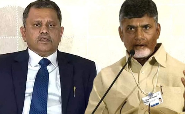 చంద్రబాబు సన్నిహితులతో నిమ్మగడ్డ సీక్రెట్ మీటింగ్