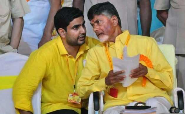 Chandra Babu and Nara Lokesh