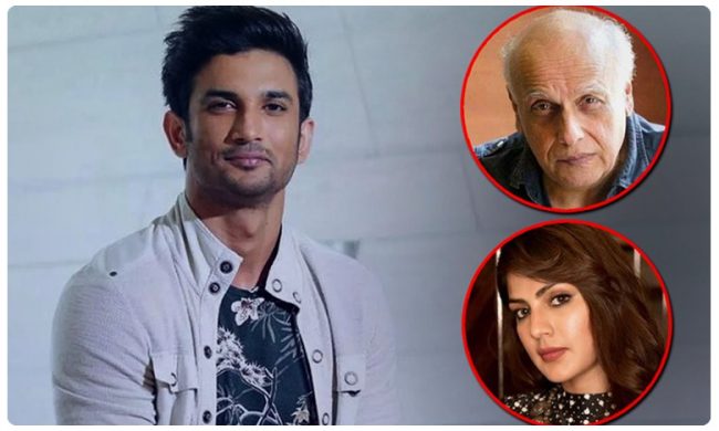 సుషాంత్ సూసైడ్ : మ‌హేష్ భ‌ట్ తో ప్రియురాలు ఎఫైర్