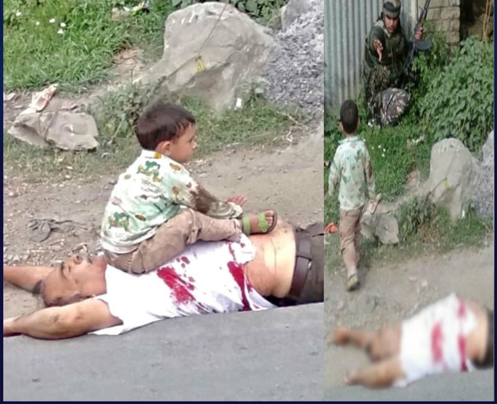 కాశ్మీర్లో ఉగ్ర కాల్పులు.. తాతను కోల్పోయిన మనవడి ఆవేదన 