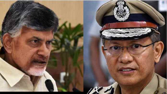ట్యాపింగ్ ఆరోణల్లో ఆధారాలుంటే ఇవ్వండి.. చంద్రబాబుకు డీజీపీ లేఖ