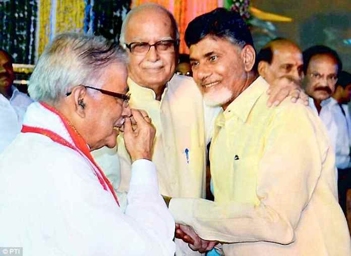 Chandra Babu Naidu and Murali Manohar Joshi