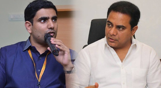 కేటీఆర్ vs నారా లోకేష్.. సరికొత్త పోలిక 