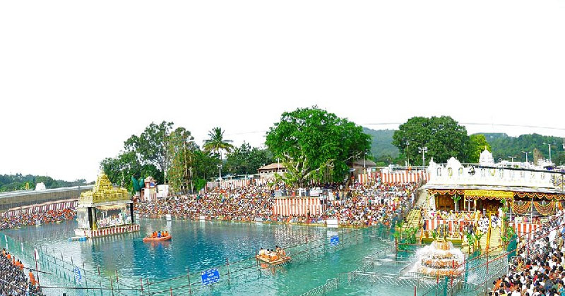 chakrasnanam in tirrumala srivari salaktla brahmotsavalu