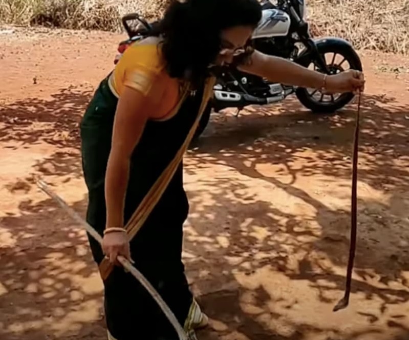 ట్రెండింగ్ :  ఈ చక్కనమ్మను చూడండి , ఓర్పుతో  నేర్పుగా పామును ఎలా  పట్టేసిందో…