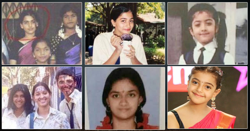 ఎంత ముద్దుగా ఉన్నారో.. మ‌న‌ హీరోయిన్ల ఓల్డ్ పిక్స్ వైరల్