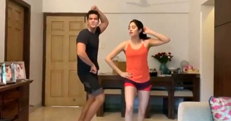 Janhvi Kapoor Rehearsals Video With Angadbedi