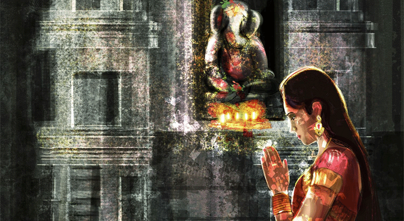 దేవుడికి నమస్కారం ఎలా పెట్టాలి ?