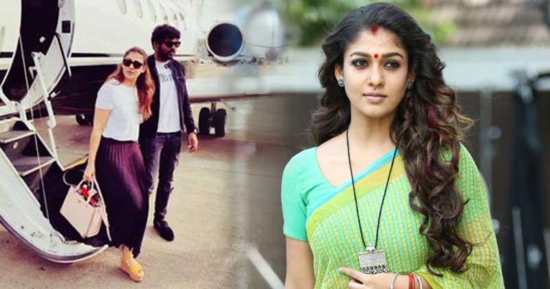 Nayanthara And Vignesh Shivan Landed In Chennai In Special Flight