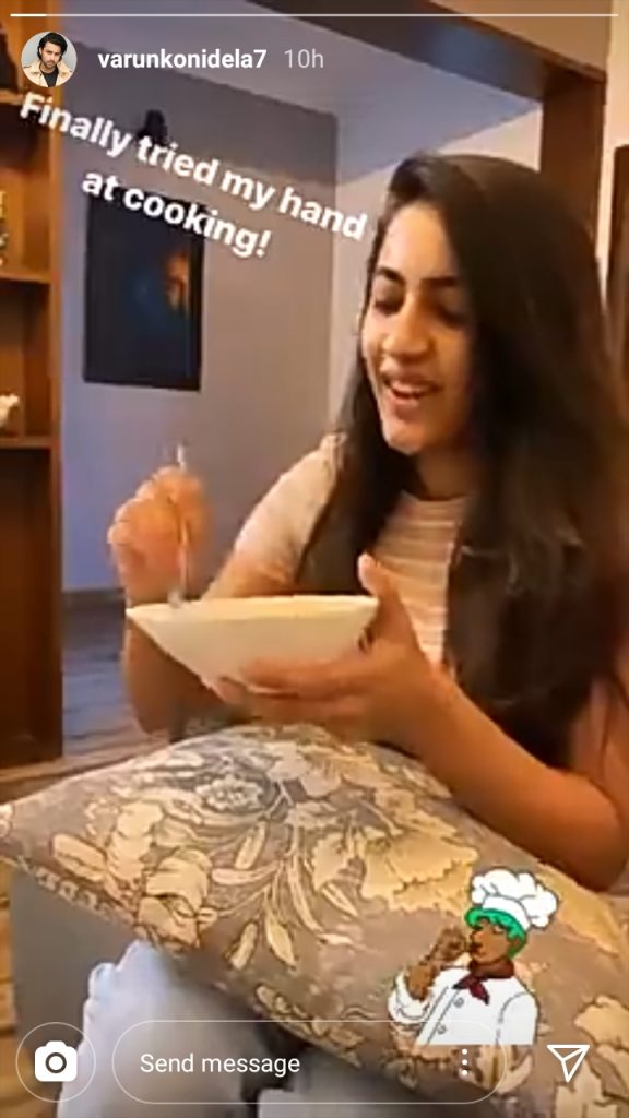 Niharika Gave Judgement On Varun Tej Cooking