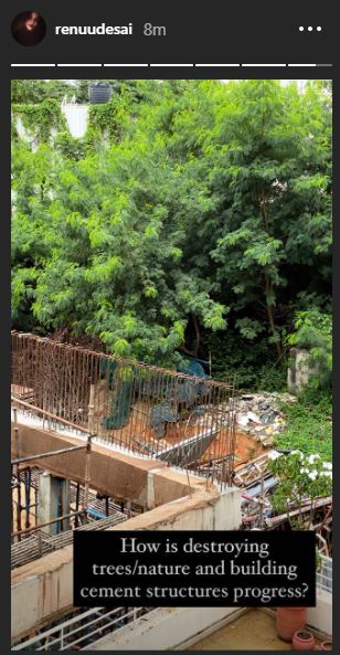 Renu Desai Emotional About Destroying Nature