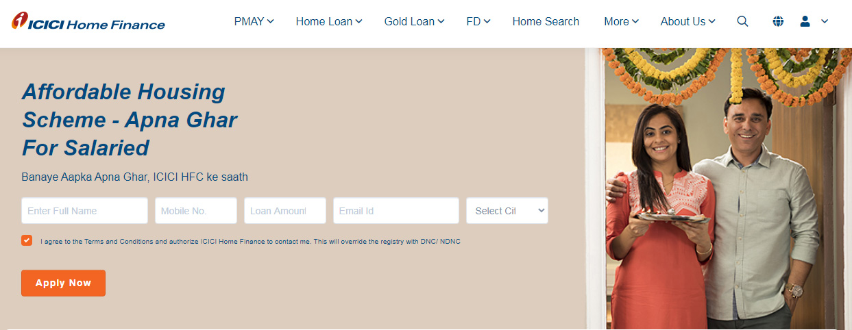 apna ghar dream scheme by icici bank for small scale industries employees