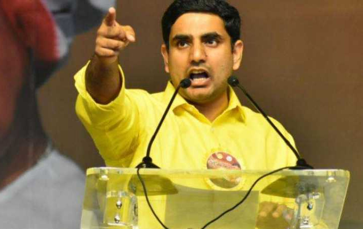 tdp leader nara lokesh fires on ap cm ys jagan mohan reddy