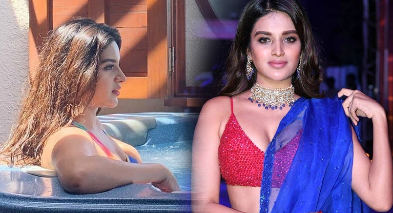 అబ్బా.. బాత్ టబ్‌లో నిధి అగర్వాల్.. ఏం ఆలోచిస్తోందో మరి!