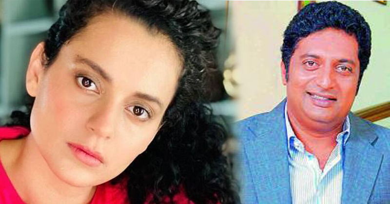 ఒక్క ఫోటోతో నోర్మూయించాడు.. కంగనా రనౌత్‌పై ప్రకాష్ రాజ్ సెటైర్