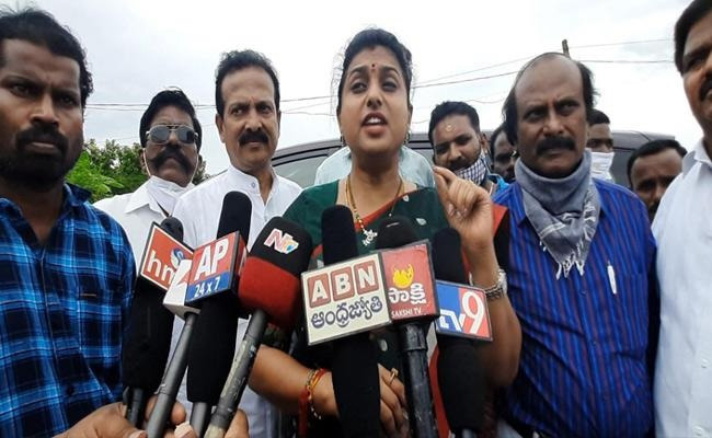 చంద్రబాబు ఎందుకు గజగజా వణికిపోతున్నారు… ఫైర్ అయిన ఎమ్మెల్యే రోజా