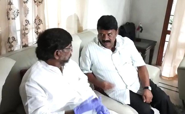 Revanth reddy also challenges trs leaders about telangana development