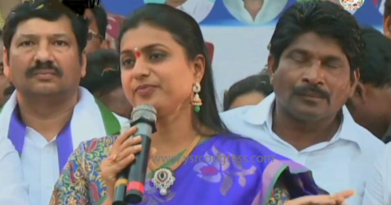 రోజా విషయంలో న్యూటన్స్ థర్డ్ లా బాగా పనిచేసింది..  ఆడేసుకుంటున్నారు పాపం