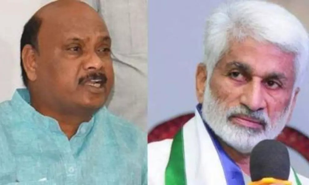 అబ్బో … అయ్యన్న పాత్రుడు కౌంటర్లకి విజయసాయి రెడ్డి మైండ్ బ్లాంక్ అయినట్లుందిగా !