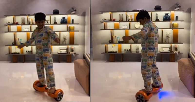 అల్లు అయాన్ మామూలోడు కాదు.. ఇప్పుడే నేర్చేసుకుంటున్నాడు.. వీడియో వైరల్