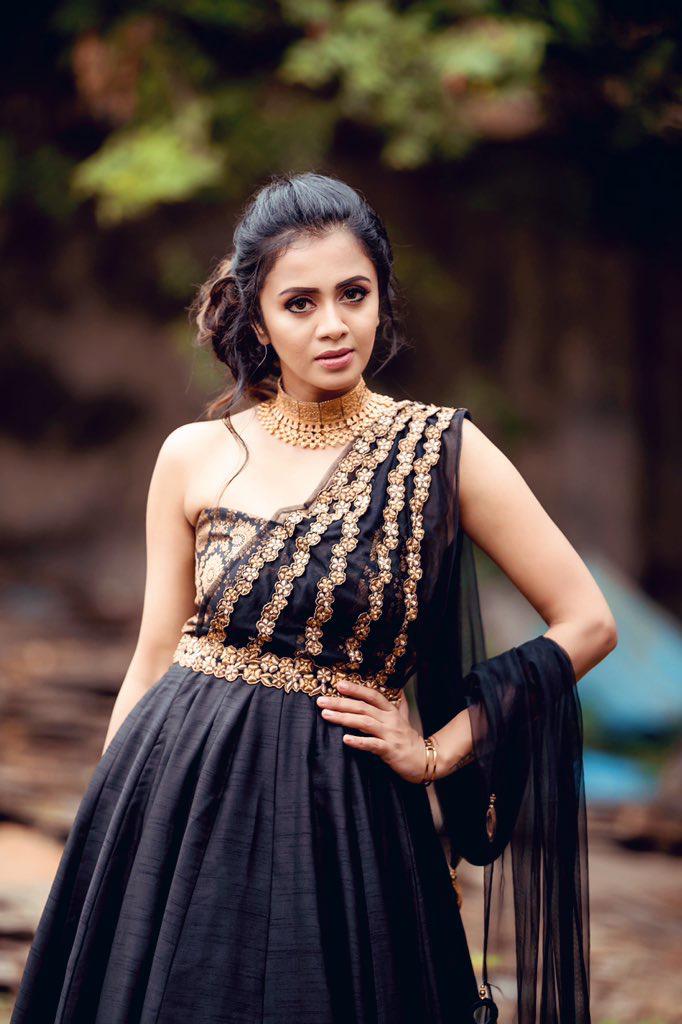 Anjana Rangan Black Dress Stills Anjana Rangan Black Dress Stills