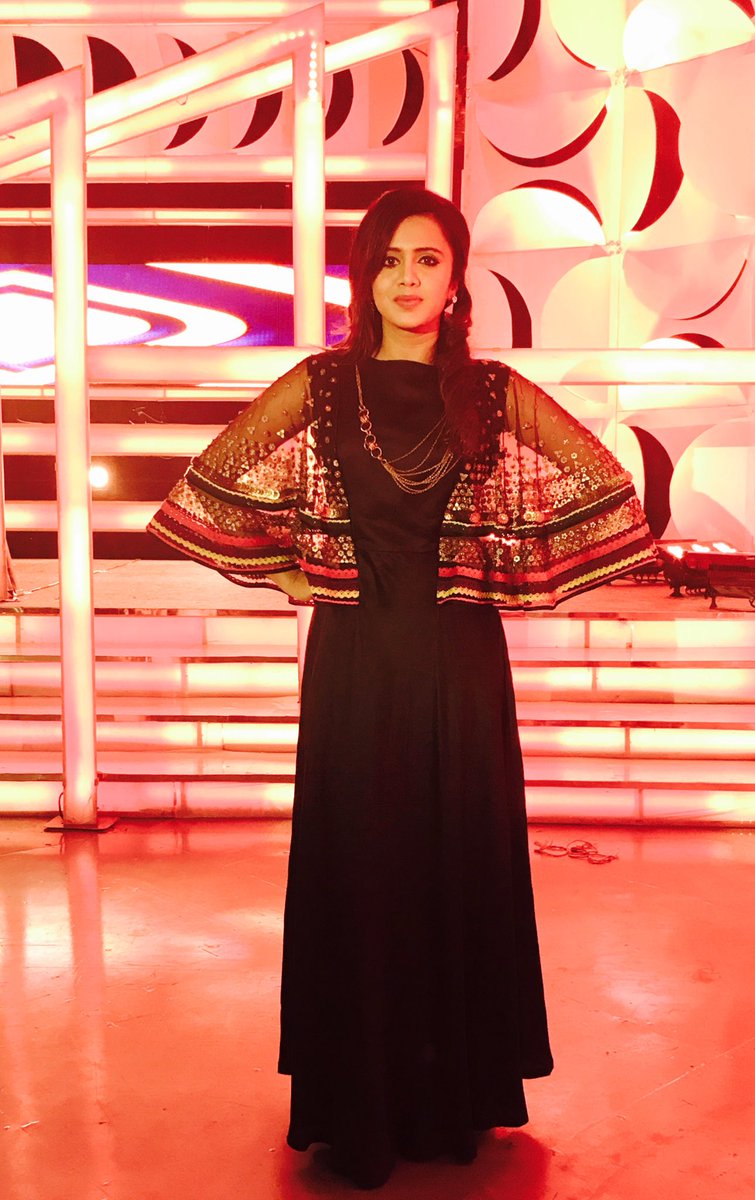 Anjana Rangan Black Dress Stills Anjana Rangan Black Dress Stills