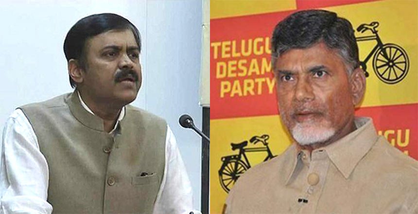 టీడీపీ అధినేతకు జీవీఎల్ సవాళ్లు…దమ్ముంటే మాట్లాడు