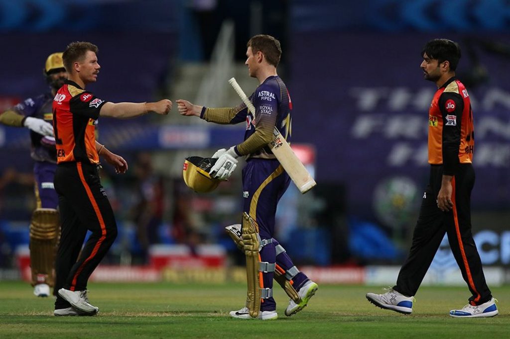kkr win in the super over against on srh