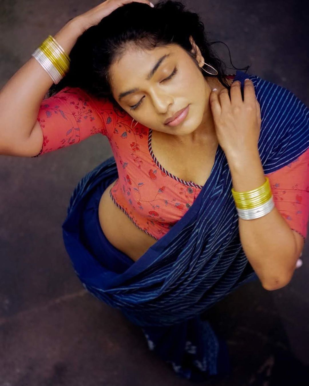 Rima Kallingal Saree Stills Rima Kallingal Saree Stills