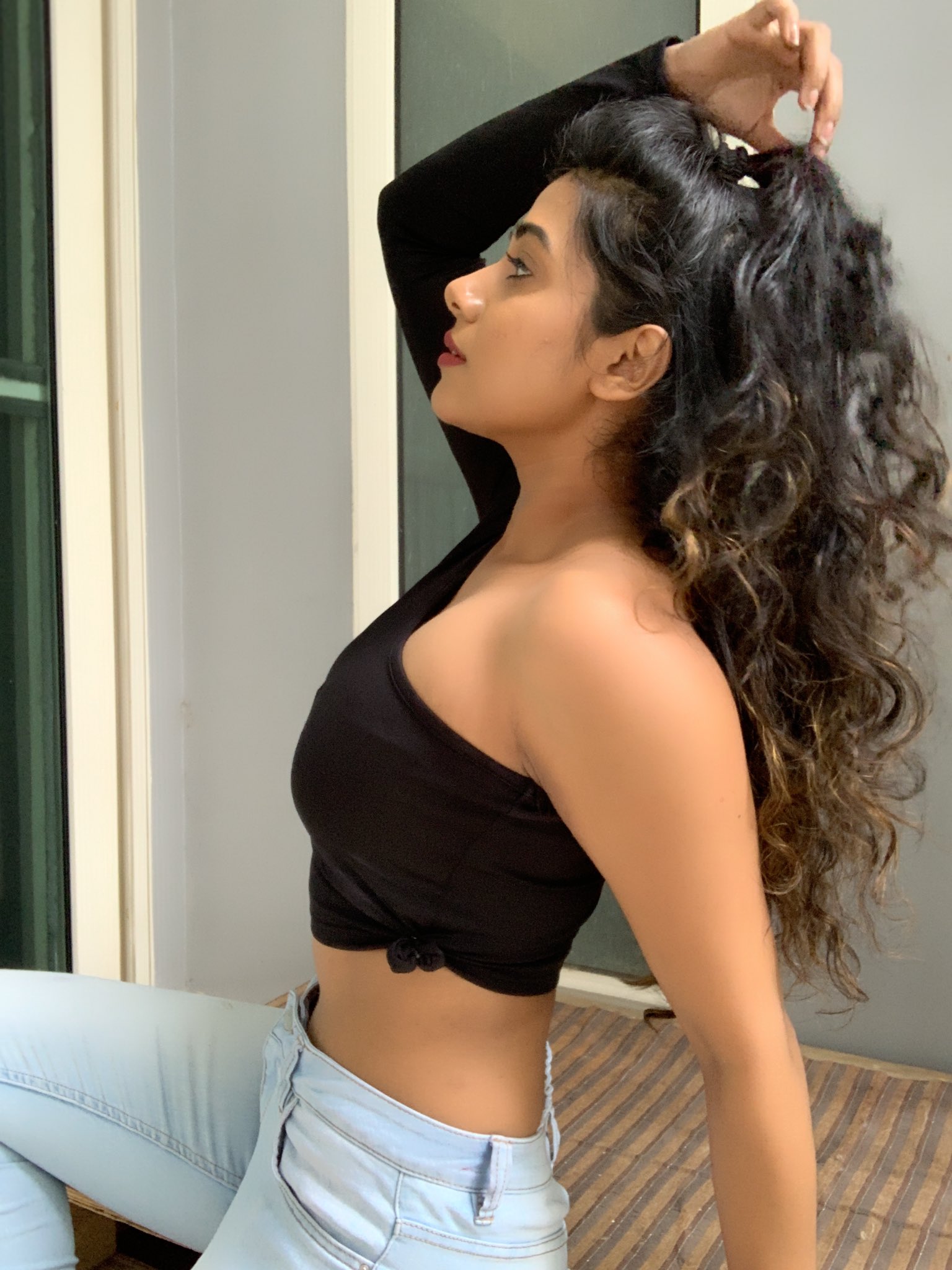 Shilpa Manjunat Black Color Dress Shilpa Manjunat Black Color Dress