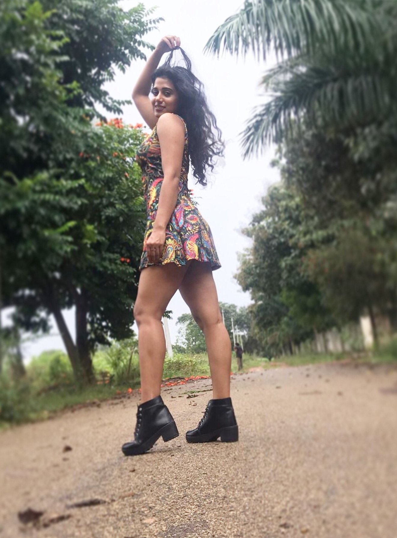 Shilpa Manjunat Black Color Dress Shilpa Manjunat Black Color Dress