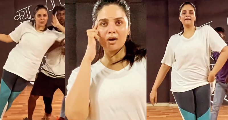 Sreemukhi : జిగేల్ రాణిగా మారిన శ్రీముఖి.. బాగానే ఊపేస్తోందిగా వైర‌ల్ వీడియో..!