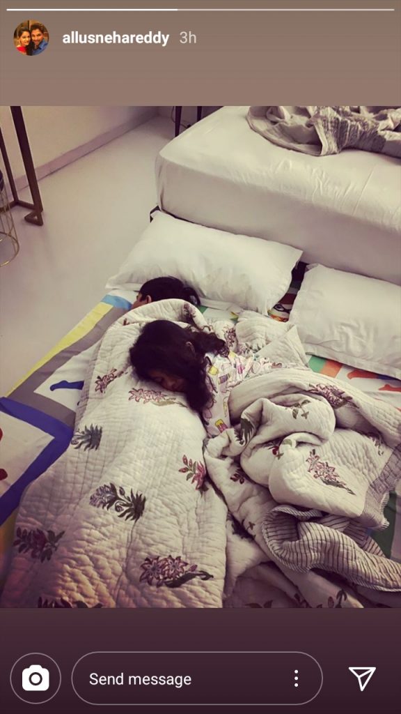 Allu Ayaan And Allu Arha Cute Pic Goes Viral