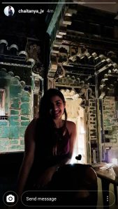 Chaitanya Shares Niharika Pic Goes Viral